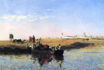 埃德溫 羅德 威尅斯 Scene at Sale Morocco 埃德溫 羅德 威尅斯 Scene at Sale Morocco